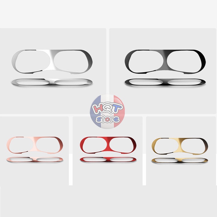 Miếng dán kim loại chống trầy chống bẩn cho tai nghe Air. Pro