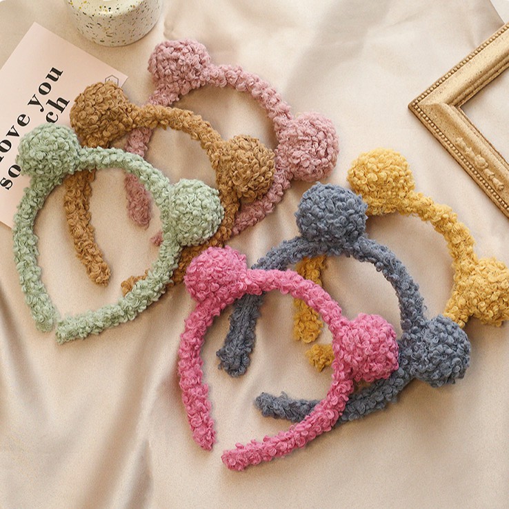 Băng Đô Cài Tóc Hình Tai Gấu Dễ Thương Xinh Xắn B725