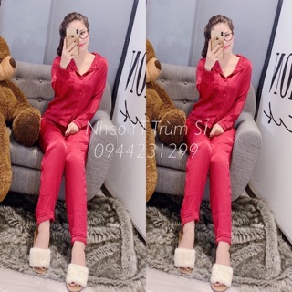 (XẢ KHO) bộ lụa nhung tuyết