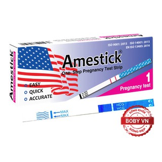 [Che tên sản phẩm ] Que thử thai Amestick - Quick Test - An toàn - Hiệu quả