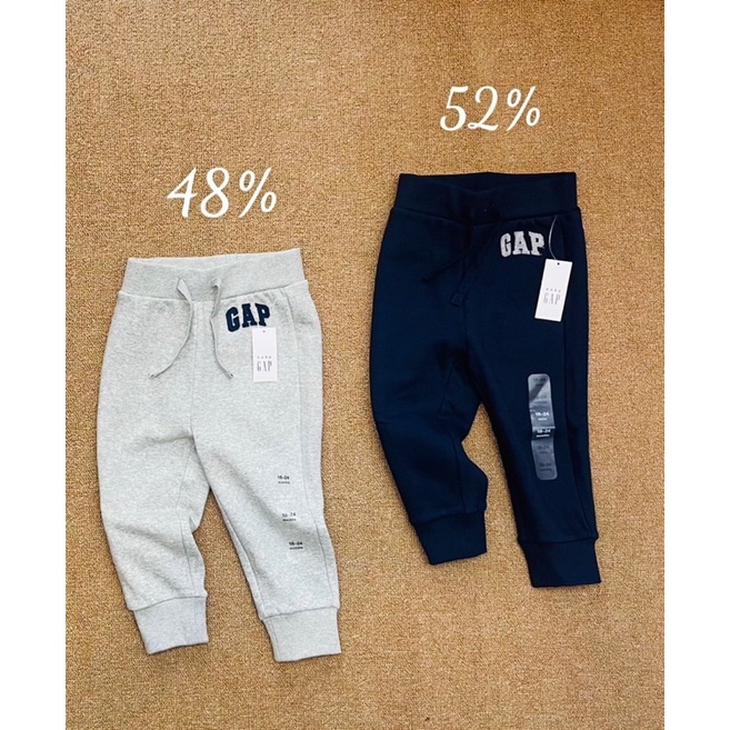 Quần nỉ Jogger Baby GAP xuất dư xịn bé trai