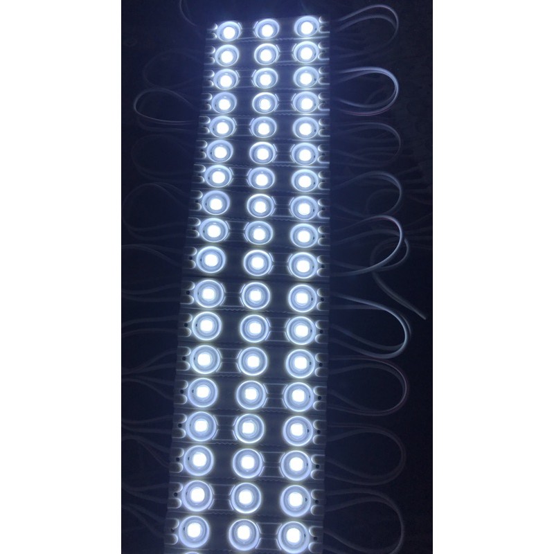 Dây 20 led 3 bóng công suất cao làm biển quảng cáo, trang trí viền siêu sáng.