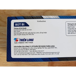 Bút bi TL027 chính hãng (1 hộp=20 bút)