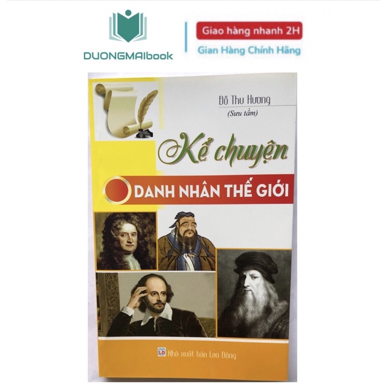 Sách - Kể chuyện danh nhân thế giới (Đỗ Thu Hương)