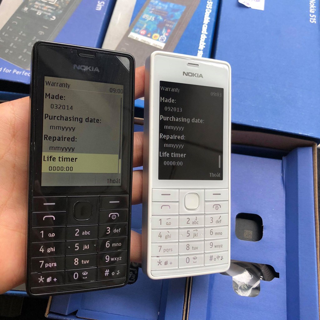 Nokia 515 bản 1 sim và 2 sim mới 100%  chính hãng