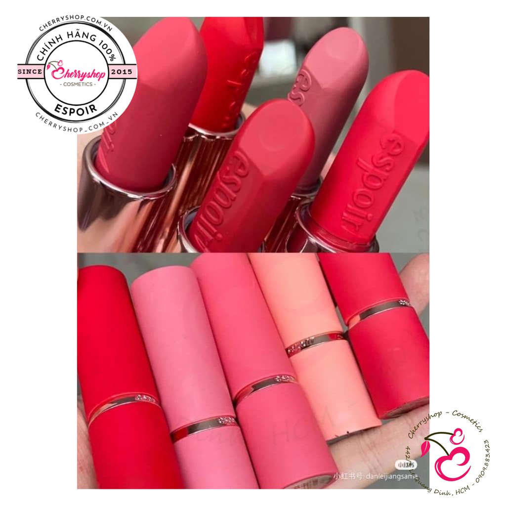 Son thỏi ESPOIR Lipstick No Wear Chiffon Matte