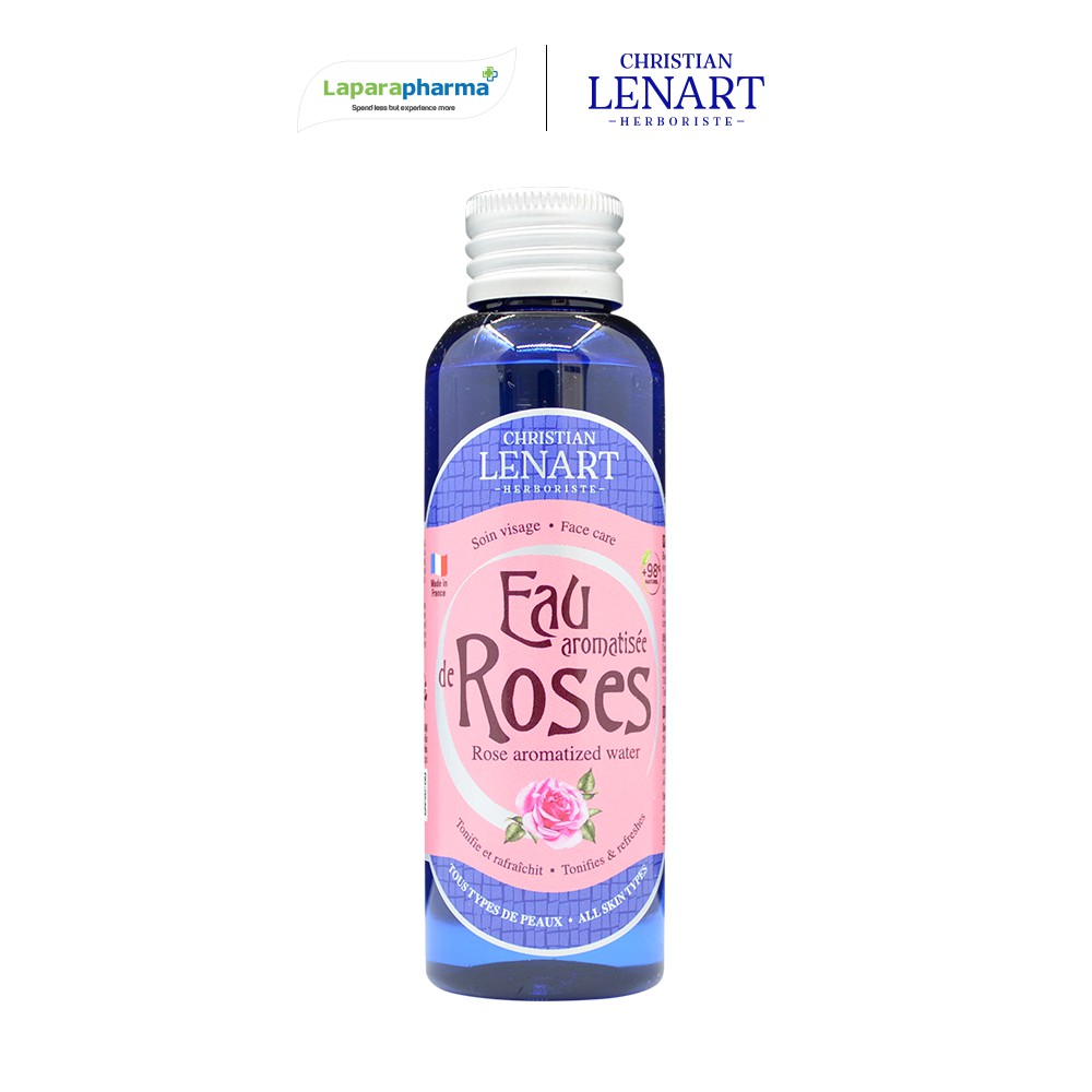 Nước Hoa Hồng Chiết Xuất Hoa Hồng Christian Lenart Eau Aromatisee De Rose 100ml (Dành cho da khô và lão hóa)