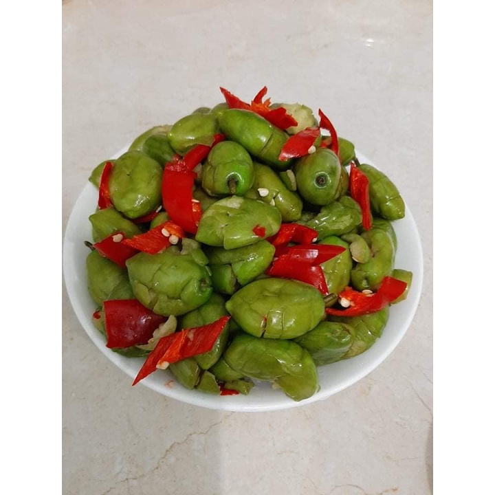 Cà na nhà trồng đập và ngào