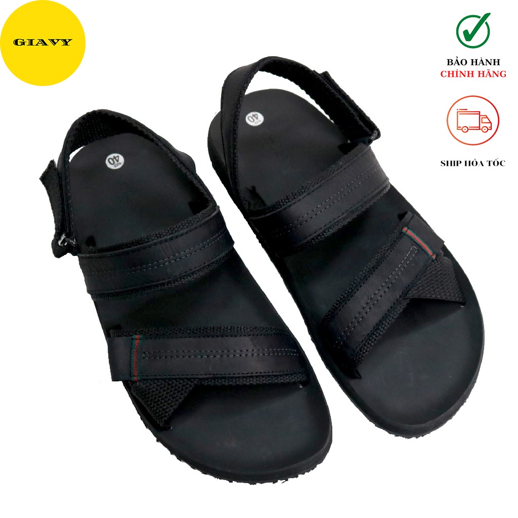 Giày sandal nam, sandal quai da thời trang ST094 - GIÀY GIAVY