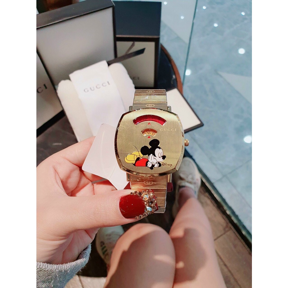 ĐỒNG HỒ NỮ CHẤT GU.CCI FULL BOX HÃNG Y HÌNH MÁY SIÊU BỀN