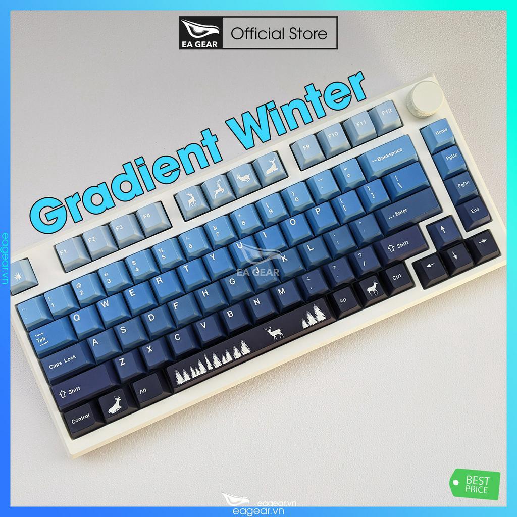 Bộ Keycap Winter Gradient  - EA Gear