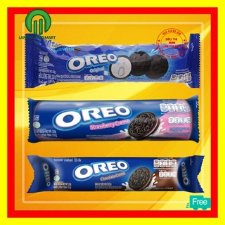 Bánh oreo việt quất dâu vani nhân kem sữa 133g