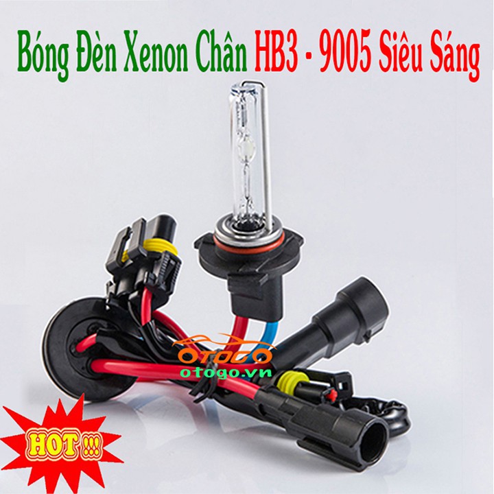 Bóng Đèn Xenon Ô Tô Chân HB3 - 9005 Siêu Sáng