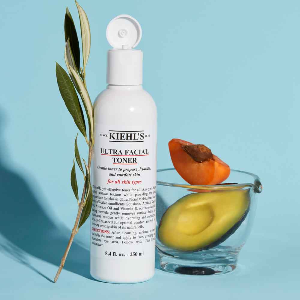 Nước hoa hồng Kiehls không cồn dịu nhẹ Kiehl's Ultra Facial Toner dành cho da khô