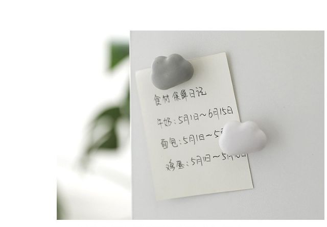 Nam châm dán tủ lạnh hình đám mây sáng tạo