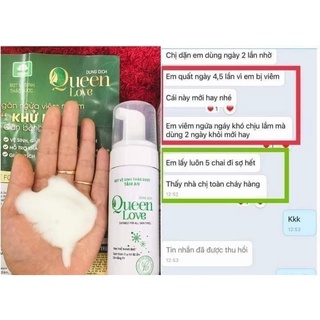 [SP CHÍNH HÃNG] BỌT VỆ SINH THẢO DƯỢC QUEEN LOVE