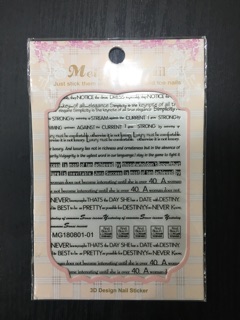 Sticker Dán Móng 3D ( phân loại hàng xem mẫu)