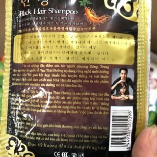 Dầu gội đen tóc nhân sâm Hàn quốc