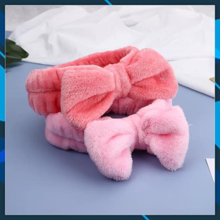 Băng Đô Nơ Rửa Mặt Xinh Xắn Dễ Thương Nhiều Màu