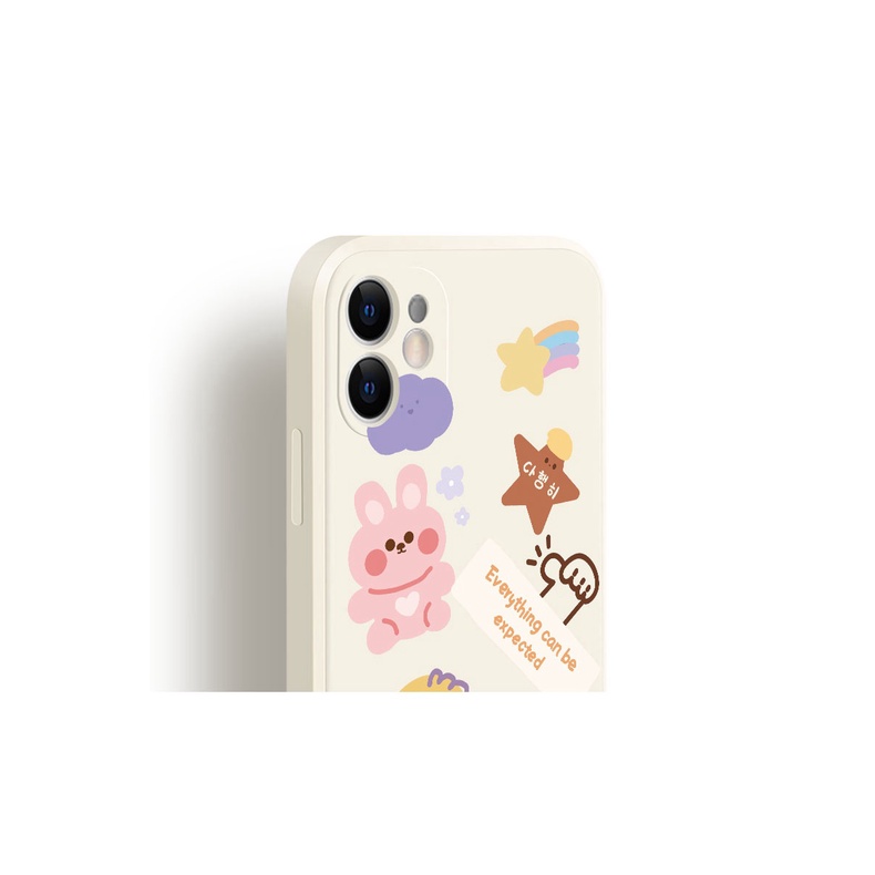 Ốp lưng iphone Ốp điện thoại con thỏ cho iphone 6/6plus/6s/6splus/7/7plus/8/8plus/x/xr/xs/11/12/pro/max/plus/promax/12promax/12mini Dinuo case