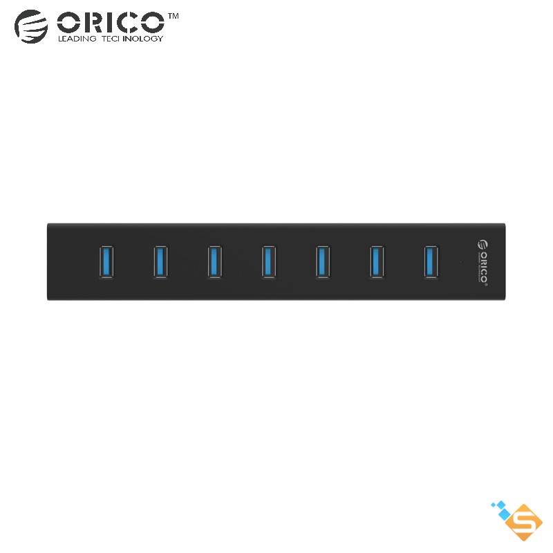 Bộ Chia USB HUB 7 Cổng ORICO USB 3.0 H7013-U3 - Bảo Hành Chính Hãng 1 Năm