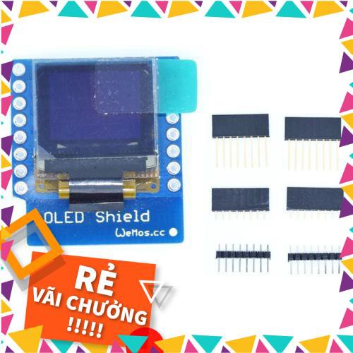 [GIÁ SỐC] Mô-đun OLED Shield 0,66 inch IIC/I2C cho D1 MINI