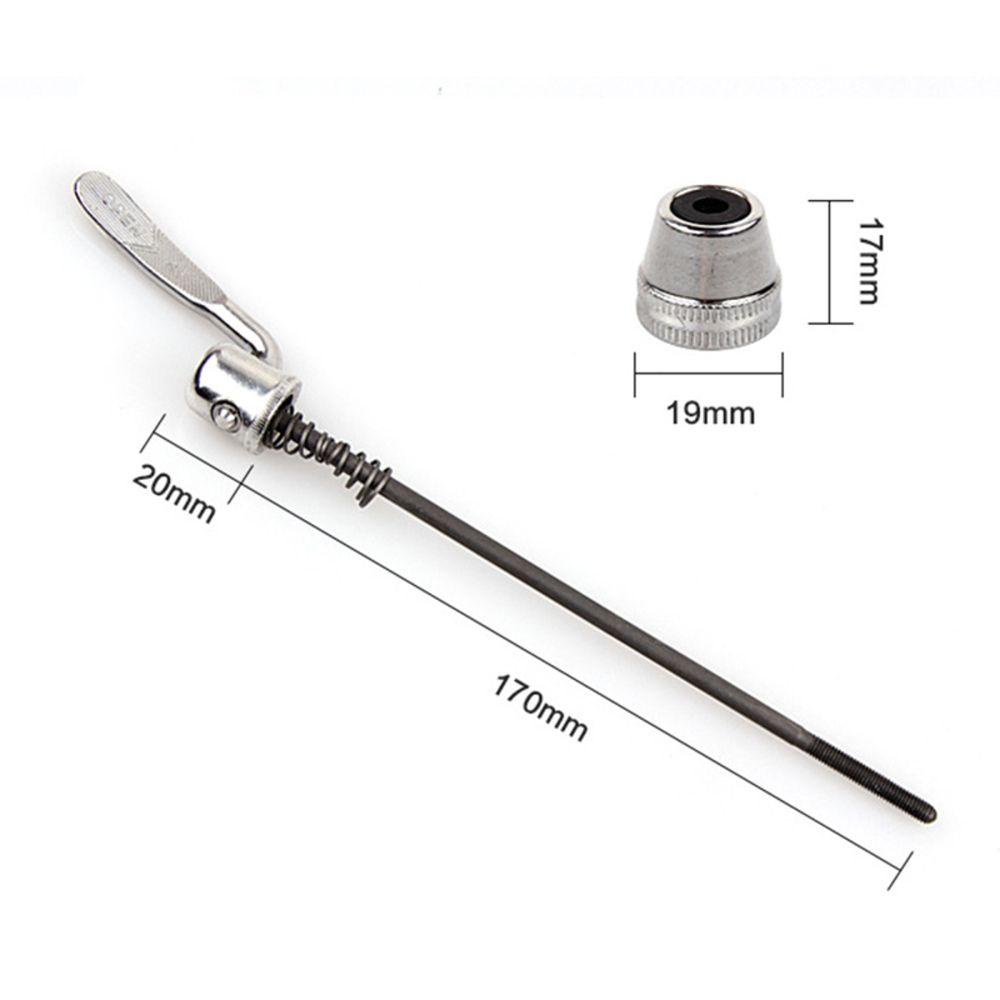 Trục Bánh Xe Trước / Sau Bằng Thép 19cm Tháo Lắp Nhanh Tiện Dụng Cho Xe Đạp Leo Núi