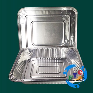 SET 10 chiếc * 3500ML KHAY NHÔM (GIẤY BẠC) CAO CẤP ĐỰNG THỰC PHẨM