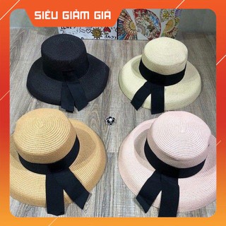 Mũ cói lồng đèn vintage