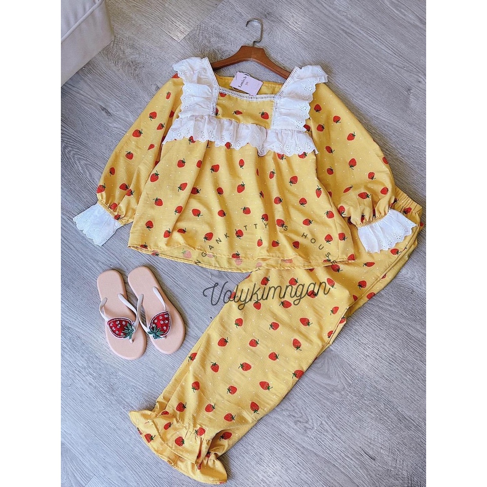 Set td dâu phối ren