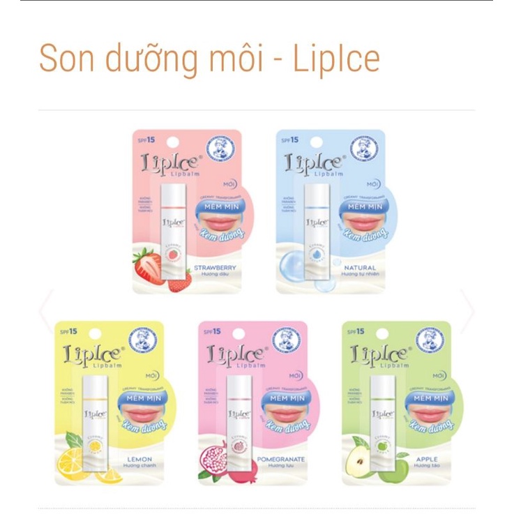 Son dưỡng môi LipIce không màu, chính hãng rohto