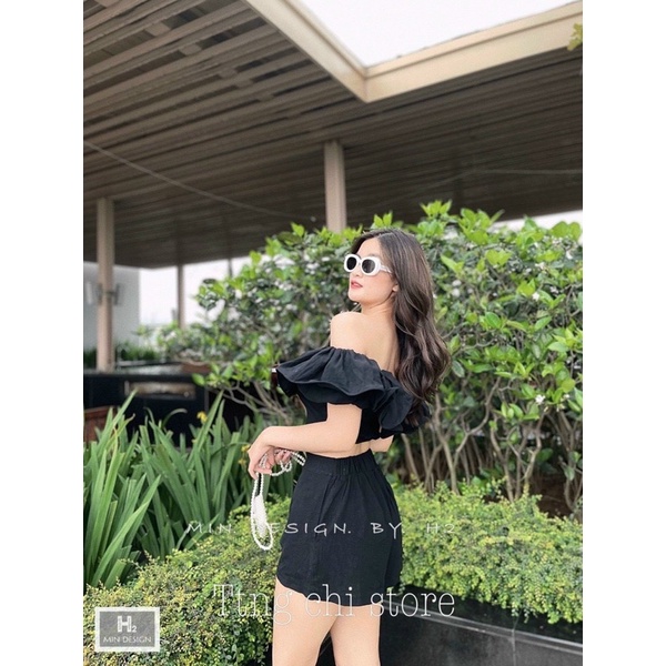 Set trễ vai kèm quần hàng xịn