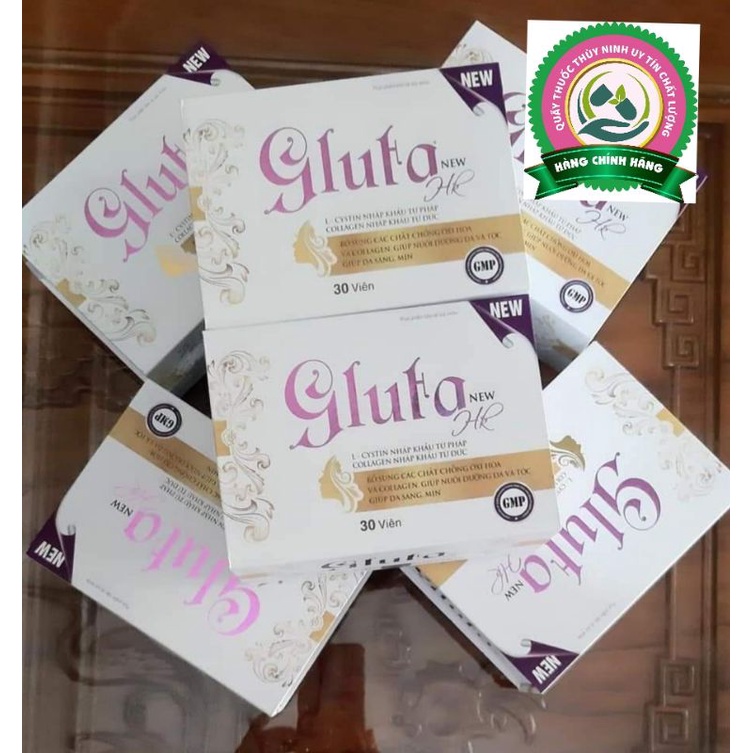 Thực phẩm bổ sung Gluta HK giúp sáng da, tăng cường nội tiết tố nữ hộp 30 viên