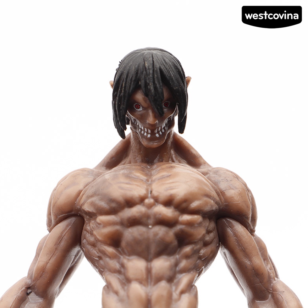 WEST Figure Funny Anime Decorative Titan Eren Model for Gift