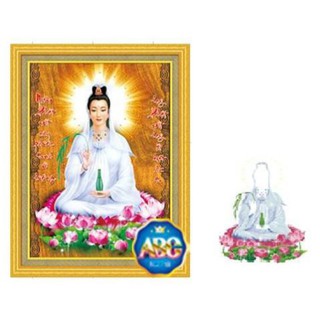 Tranh đính đá phật quan âm VS093 (57 x 75 cm)