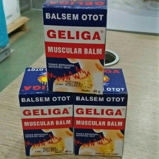 Combo 12Dầu cù là lửa GELIGA Indonesia 40g