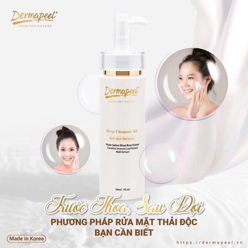 SỮA RỬA MẶT DERMAPEEL