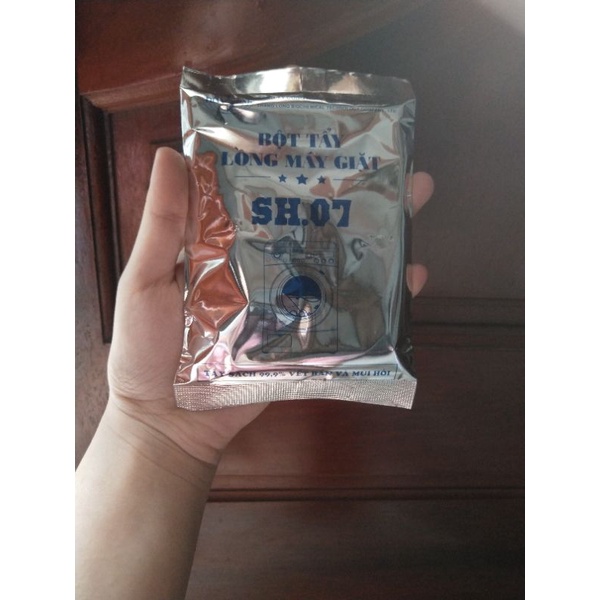 TẨY LỒNG MÁY GIẶT  SH07 - Hàng CHÍNH HÃNG-1gói 18k