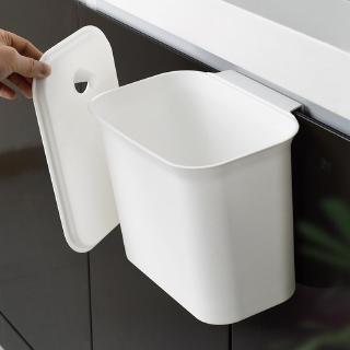 Thùng rác cỡ lớn có nắp gắn cửa tủ bếp tiện dụng