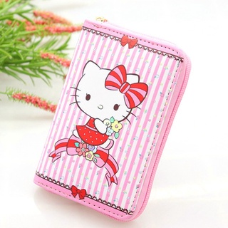 Ví nữ da PU hình Hello Kitty