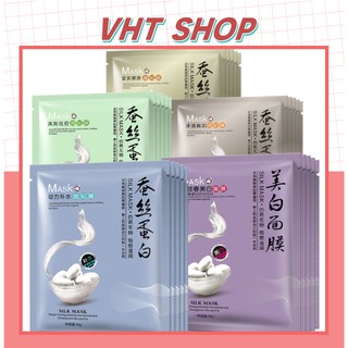 Mặt nạ giấy dưỡng da cấp ẩm thải độc tơ tằm ONE SPRING SILK MASK