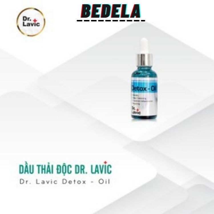 Detox Thải Độc Da Mặt Dr.Lavic Detox – Oil 30ml Hàng Chính Hãng BDL250 BEDELA