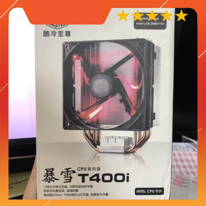 XẢ KHO - BÁN VỐN XẢ KHO -  Quạt Tản Nhiệt CPU Cooler Master T400i - Hàng Chính Hãng BTC01 KJGHFUROT9578