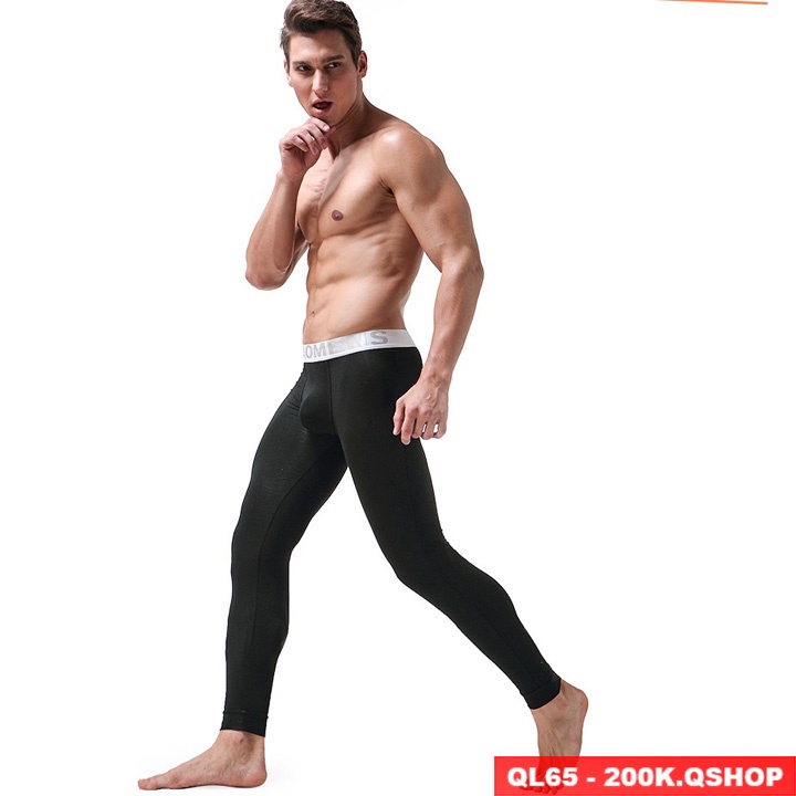 Quần giữ nhiệt nam cao cấp thun cotton  QSHOP QL65