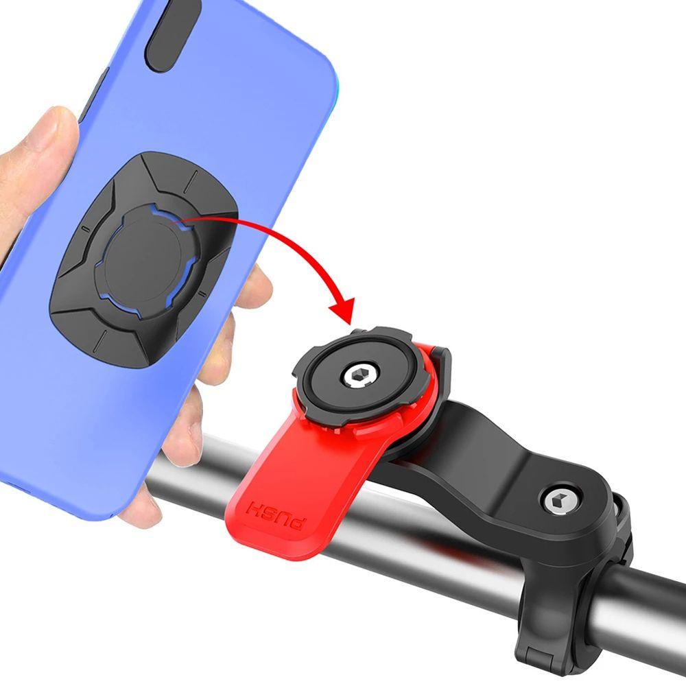 Giá Đỡ Điện Thoại Gắn Tay Lái Xe Đạp Có Thể Điều Chỉnh Xoay 360 Độ Chống Rung Lắc