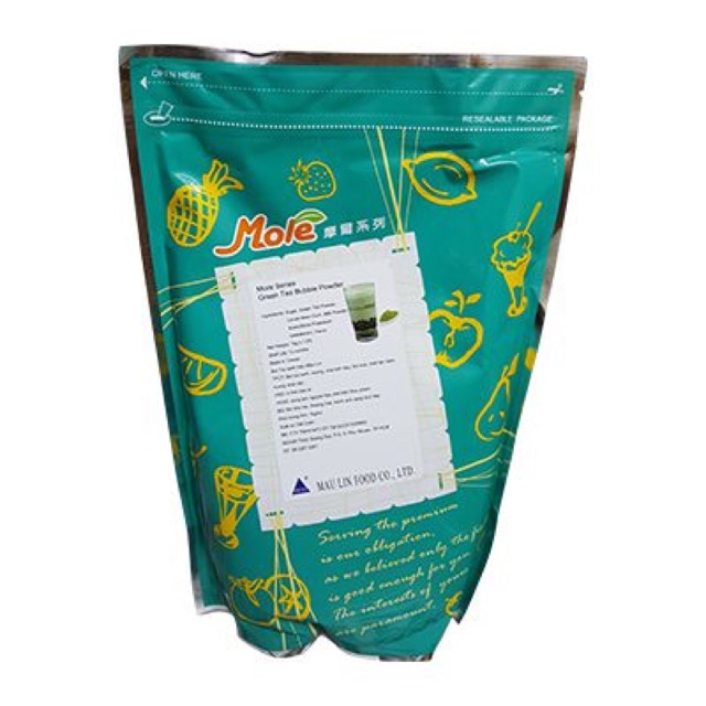 Bột Trà Xanh/ Matcha Mole 1kg- Làm Trà Sữa