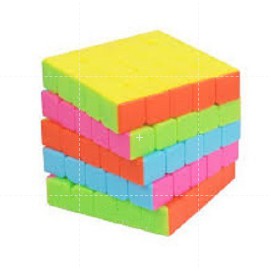 Đồ chơi rubik 4x4 không viền cực trơn hàng công ty trong hộp có hướng dẫn dành trong thi đấu, do choi rubic 4x4