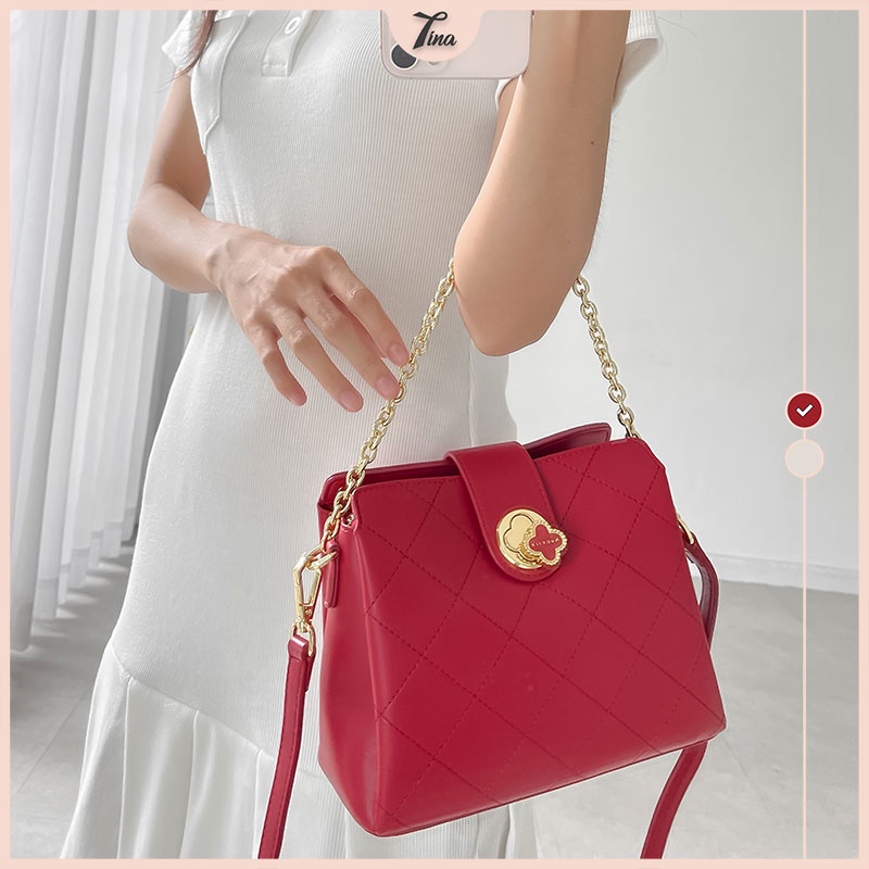 Túi xách nữ đẹp mini NUCELLE cao cấp đeo chéo Tina Shop NJ035
