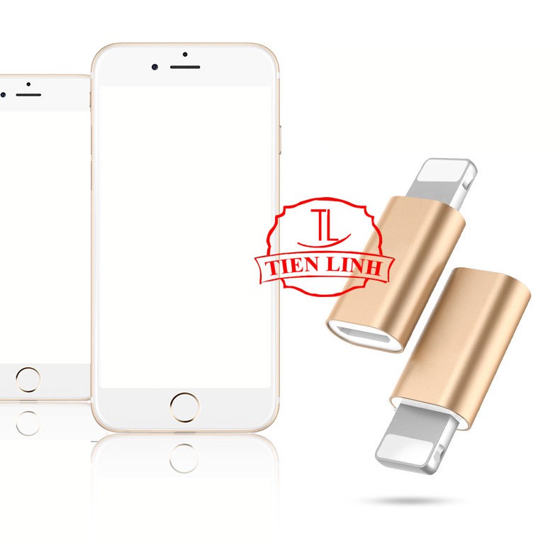 Đầu Chuyển Đổi Micro usb (Chui nhỏ) sang Iphone 5/6/7/8