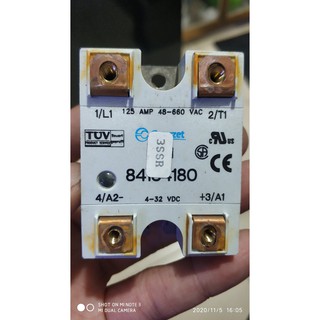 Rơle bán dẫn (SSR) 125A  tháo tủ điện công nghiệp, DC-AC